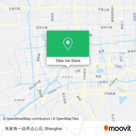 朱家角一品亭点心店 map