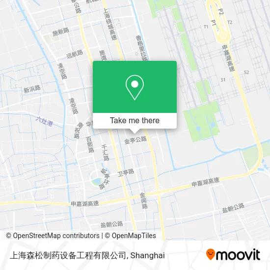 上海森松制药设备工程有限公司 map