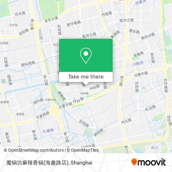 魔锅坊麻辣香锅(海趣路店) map