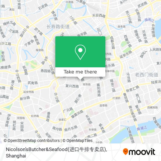 Nicolson’sButcher&Seafood(进口牛排专卖店) map