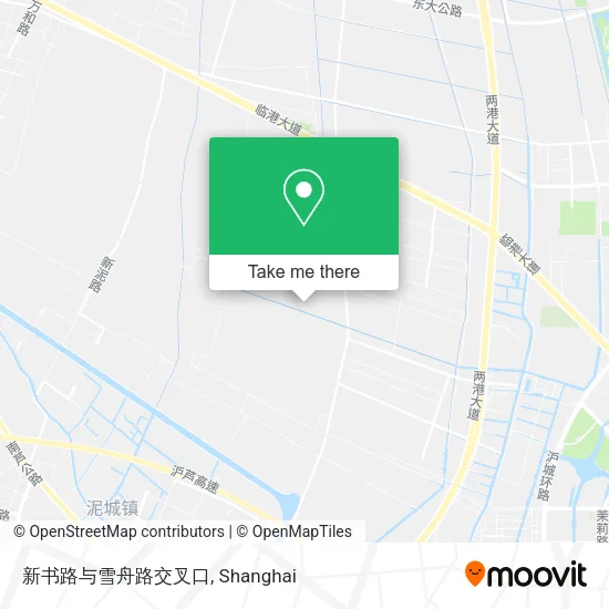 新书路与雪舟路交叉口 map