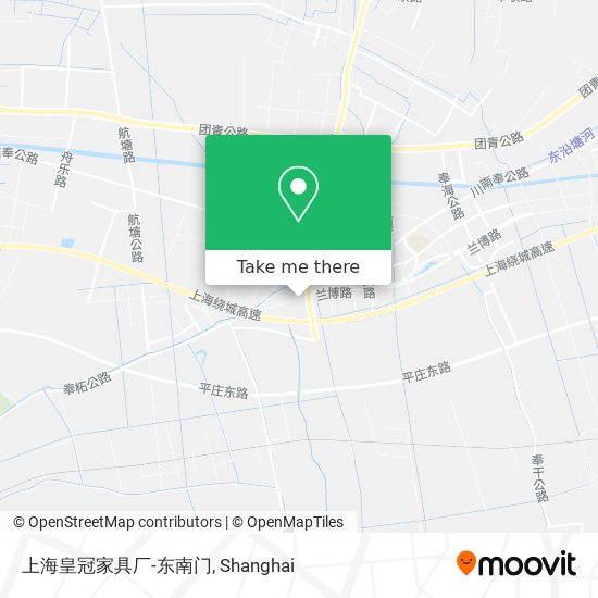 上海皇冠家具厂-东南门 map