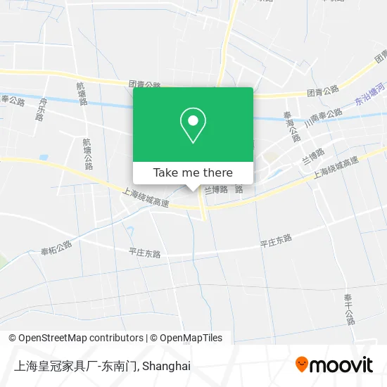 上海皇冠家具厂-东南门 map