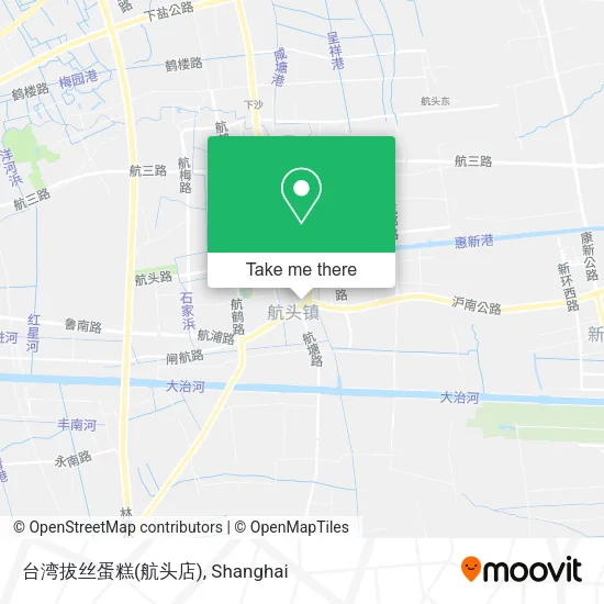 台湾拔丝蛋糕(航头店) map