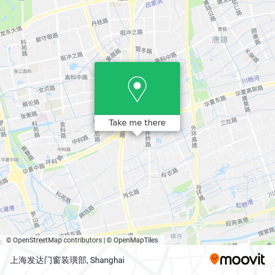 上海发达门窗装璜部 map
