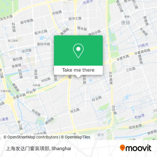 上海发达门窗装璜部 map