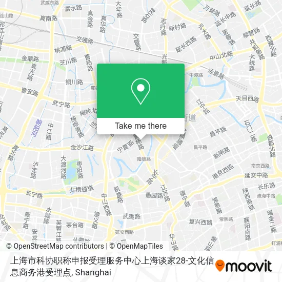 上海市科协职称申报受理服务中心上海谈家28-文化信息商务港受理点 map