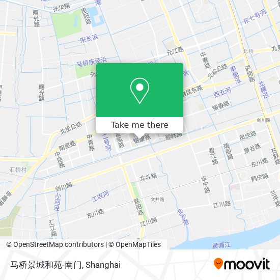 马桥景城和苑-南门 map