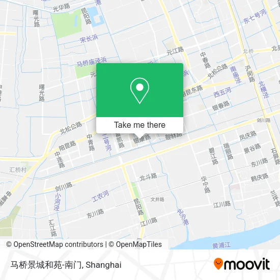 马桥景城和苑-南门 map