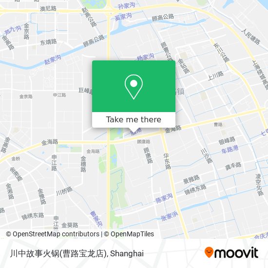 川中故事火锅(曹路宝龙店) map