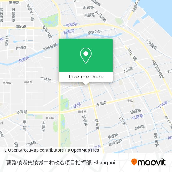 曹路镇老集镇城中村改造项目指挥部 map