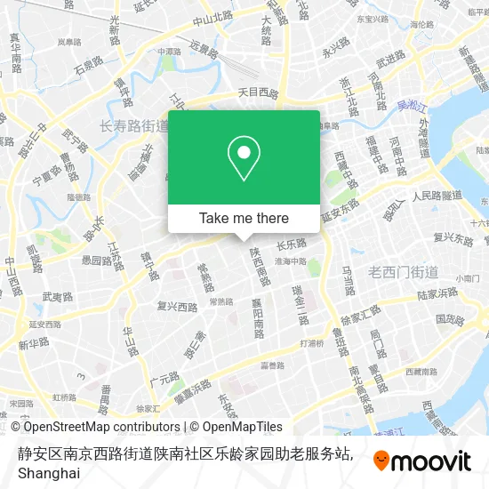 静安区南京西路街道陕南社区乐龄家园助老服务站 map