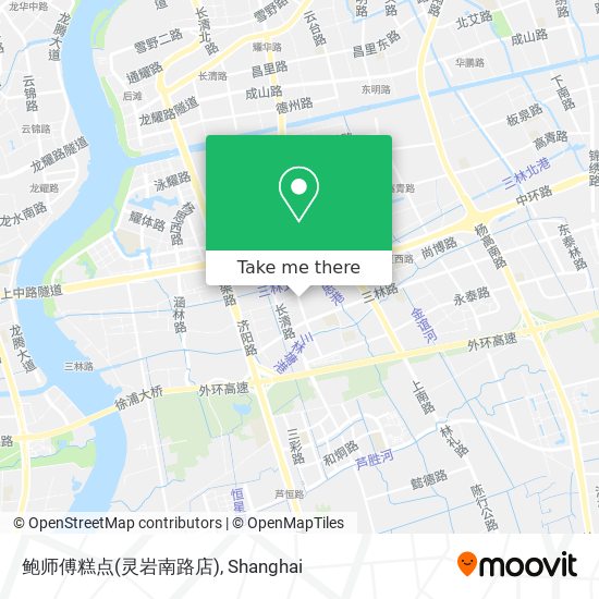 鲍师傅糕点(灵岩南路店) map
