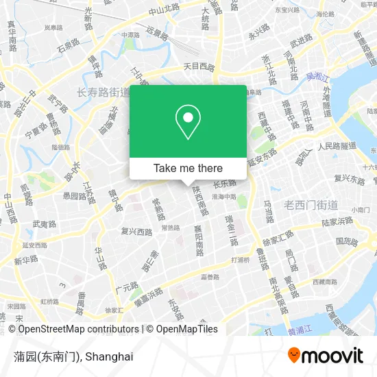蒲园(东南门) map