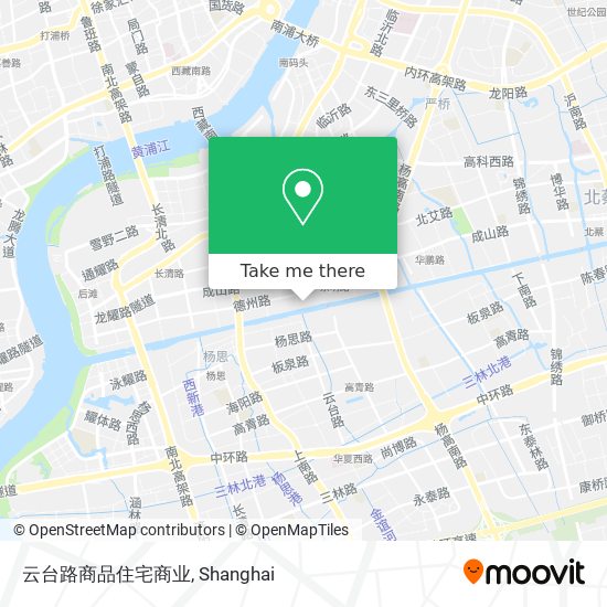 云台路商品住宅商业 map
