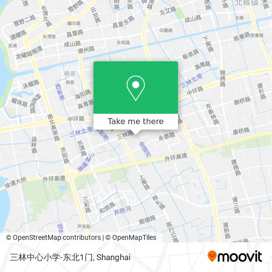 三林中心小学-东北1门 map
