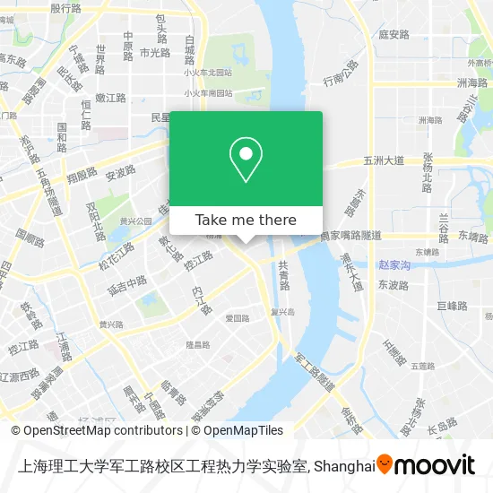 上海理工大学军工路校区工程热力学实验室 map