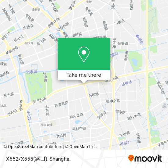 X552/X555(路口) map