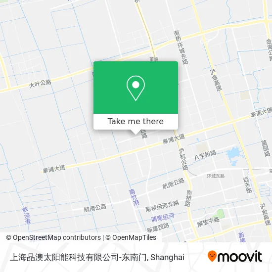 上海晶澳太阳能科技有限公司-东南门 map