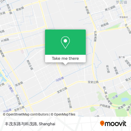 丰茂东路与科茂路 map