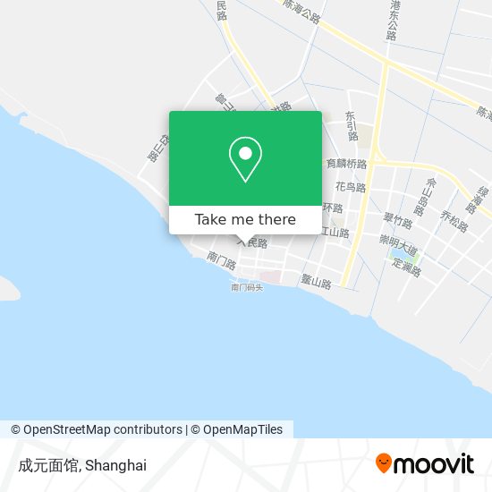 成元面馆 map