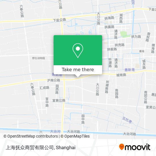 上海抚众商贸有限公司 map