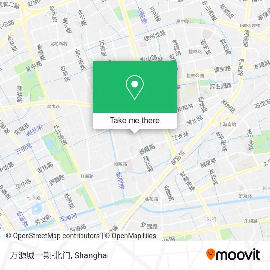 万源城一期-北门 map