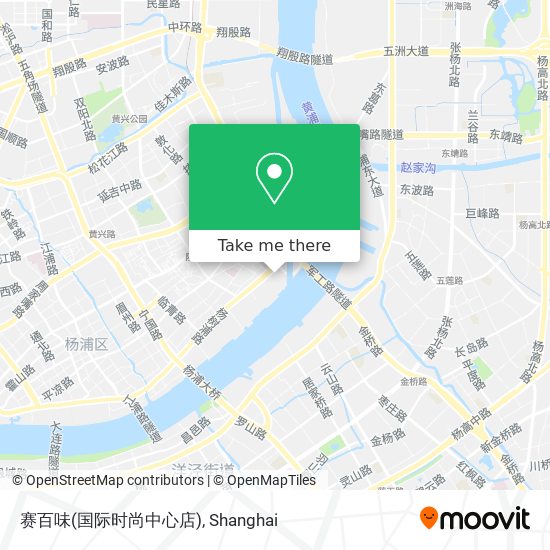 赛百味(国际时尚中心店) map