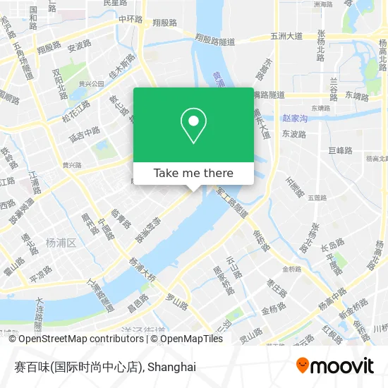 赛百味(国际时尚中心店) map
