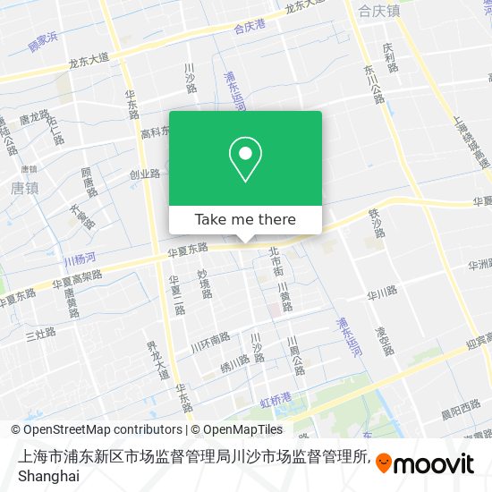 上海市浦东新区市场监督管理局川沙市场监督管理所 map
