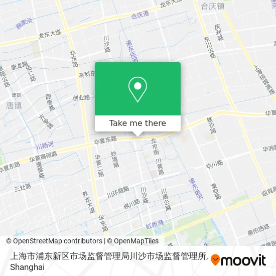 上海市浦东新区市场监督管理局川沙市场监督管理所 map