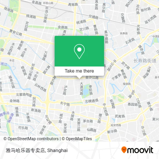 雅马哈乐器专卖店 map
