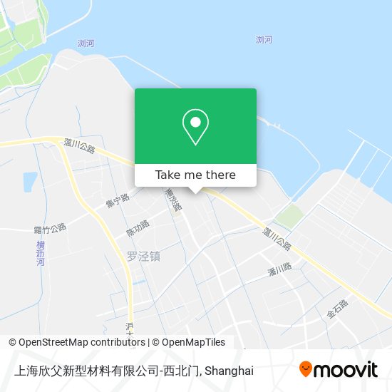 上海欣父新型材料有限公司-西北门 map