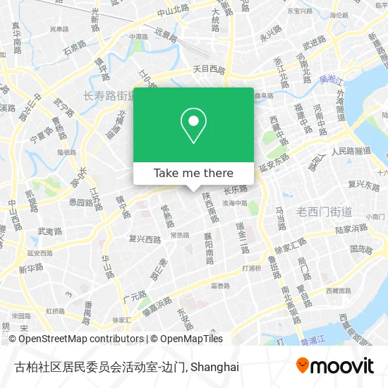 古柏社区居民委员会活动室-边门 map