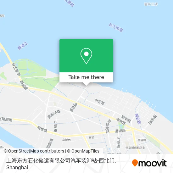 上海东方石化储运有限公司汽车装卸站-西北门 map