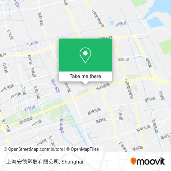 上海安德塑胶有限公司 map