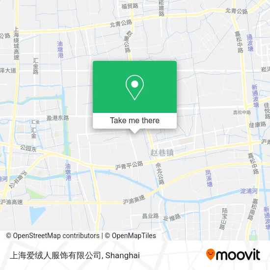上海爱绒人服饰有限公司 map