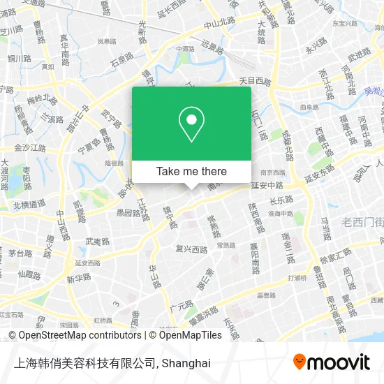 上海韩俏美容科技有限公司 map