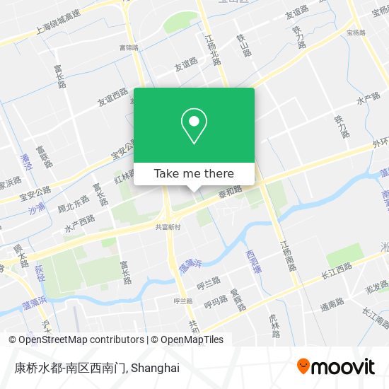 康桥水都-南区西南门 map