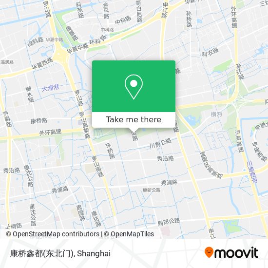 康桥鑫都(东北门) map