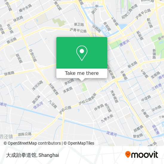 大成跆拳道馆 map