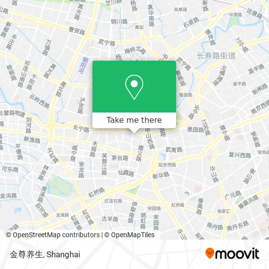 金尊养生 map