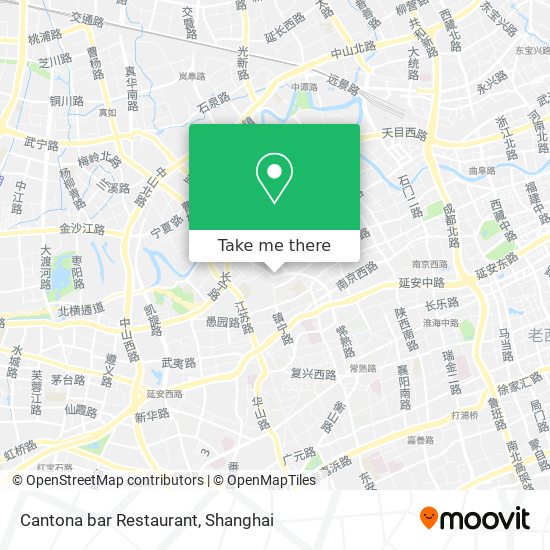 Cantona bar Restaurant map