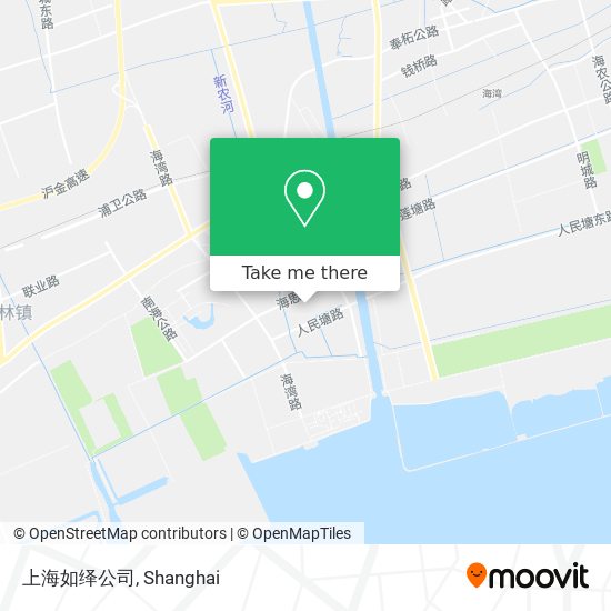 上海如绎公司 map