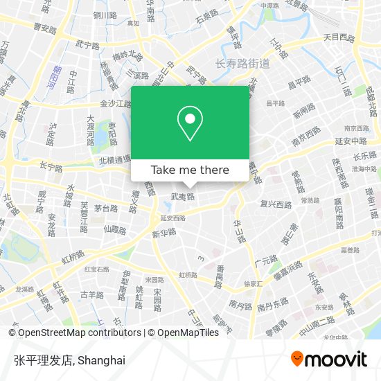 张平理发店 map