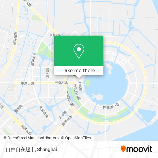 自由自在超市 map