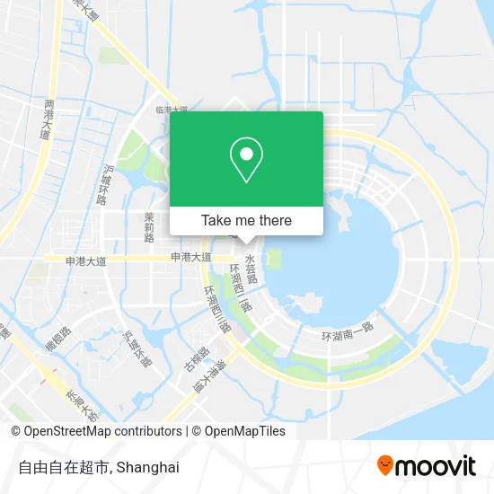 自由自在超市 map