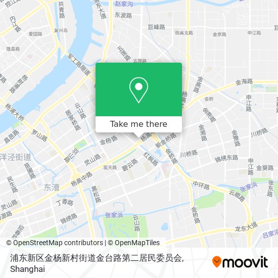 浦东新区金杨新村街道金台路第二居民委员会 map