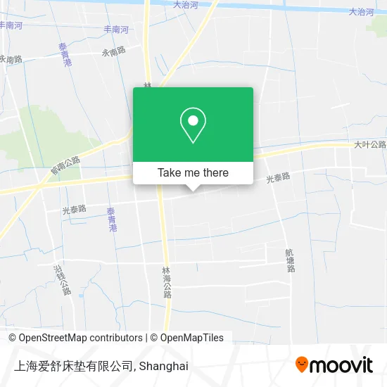 上海爱舒床垫有限公司 map