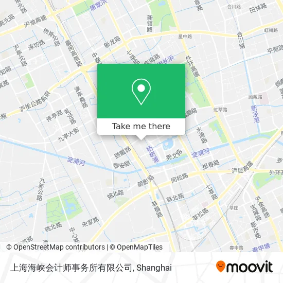 上海海峡会计师事务所有限公司 map